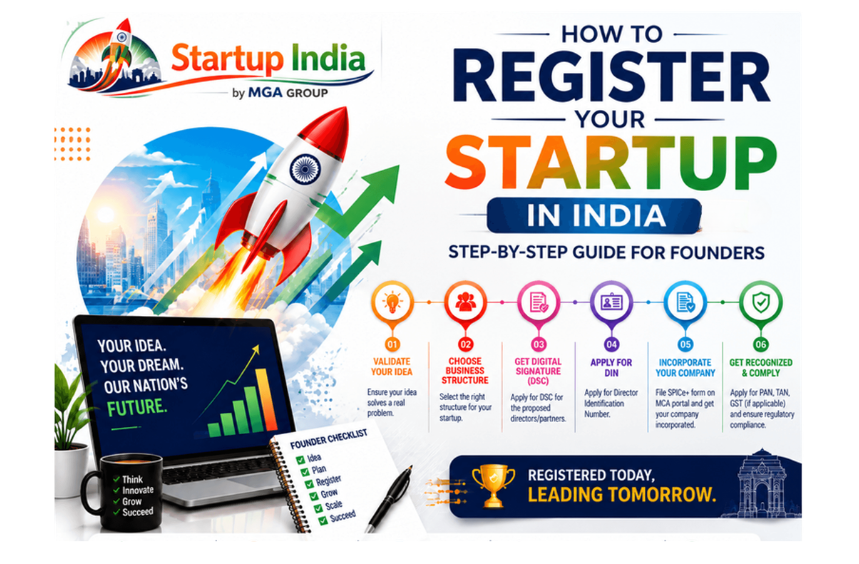 How to Register Your Startup in India: Step-by-Step Guide for Founders